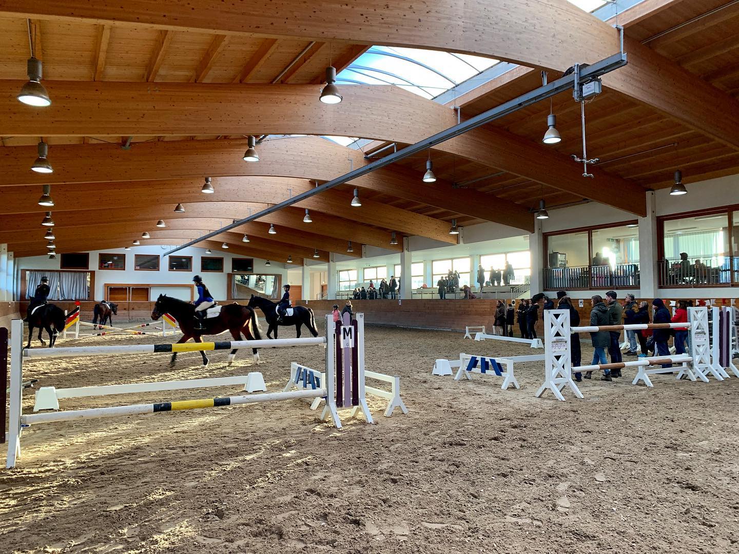 Der erste Eignungstest für unsere Spezialklasse Reitsport auf dem Gelände der @neustaedter_gestuete ist sehr gut angelau