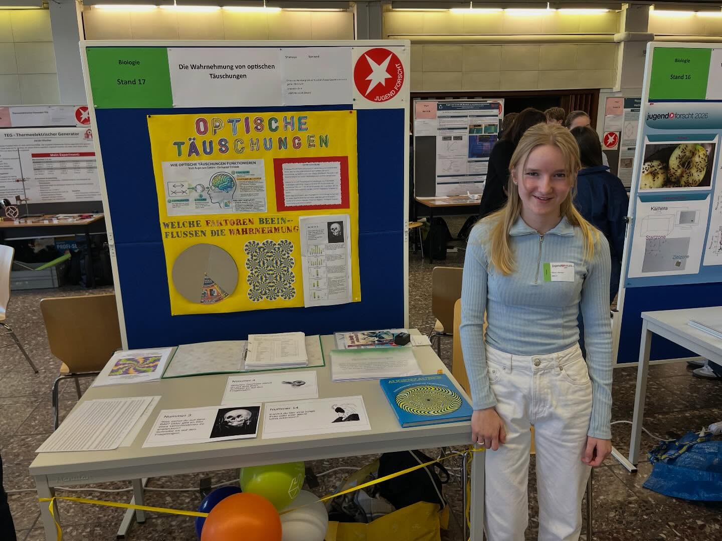 🏆 Erfolg beim Regionalwettbewerb „Jugend forscht Junior“!

Unsere Schülerin Shenaya aus der 8b hat beim Regionalwettbewe