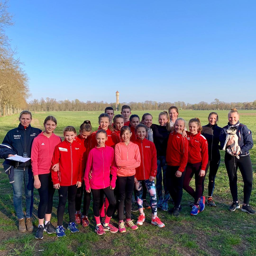 Zur Vorbereitung auf den Bundesvierkampf 2019 führt Landestrainerin Natalie Jacky diese Woche ein intensives Training mi