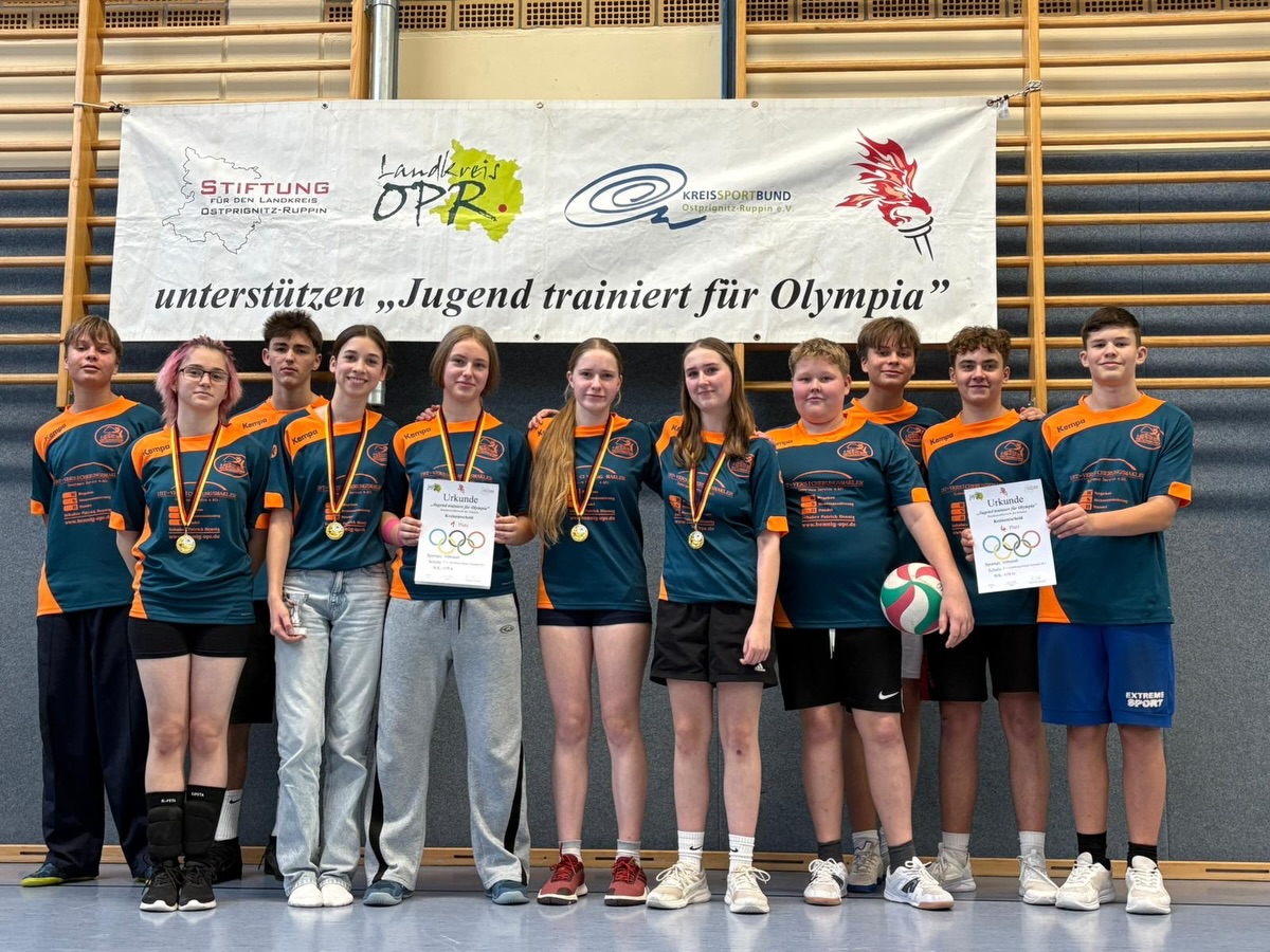 🏐 Jugend trainiert für Olympia – WK U16 🏅
Was für ein großartiger Tag! ✨

Unsere Teams der Prinz-von-Homburg-Schule habe